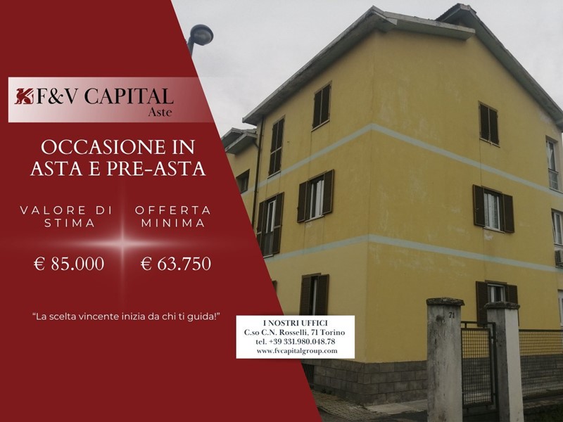 Appartamento in Vendita a Trofarello, 63'750&euro;, 106 m²