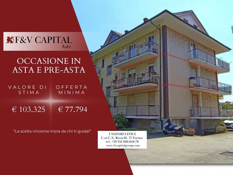 Trilocale in Vendita a Avigliana, 77'794&euro;, 89 m²