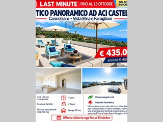 Appartamento in Vendita a Aci Castello, 435'000&euro;, 155 m²