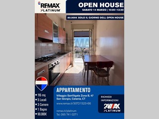 Appartamento in Vendita a Catania, 90'000&euro;, 116 m²