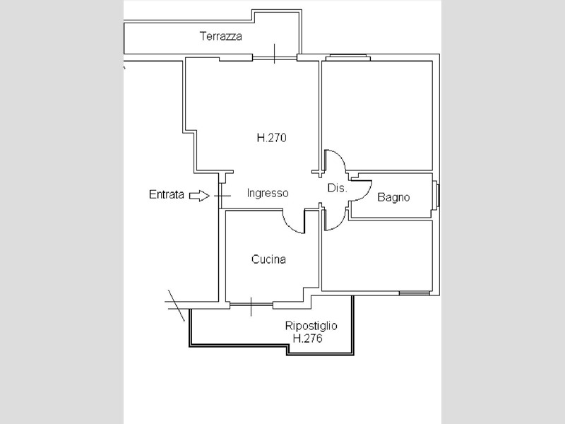 Quadrilocale in Vendita a Pisa, 270'000&euro;, 85 m², arredato