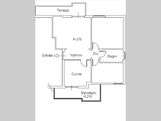 Quadrilocale in Vendita a Pisa, 270'000&euro;, 85 m², arredato