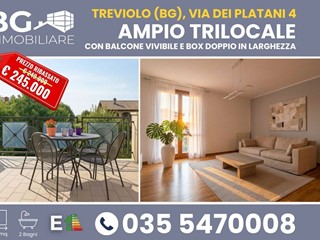Trilocale in Vendita a Treviolo, 245'000&euro;, 118 m²