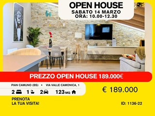 Quadrilocale in Vendita a Pian Camuno, 189'000&euro;, 123 m²