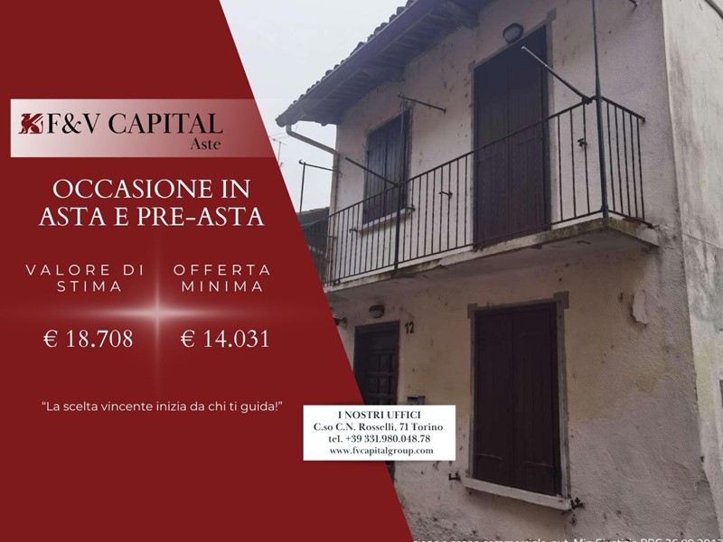 Bilocale in Vendita a Lauriano, 14'031&euro;, 80 m²