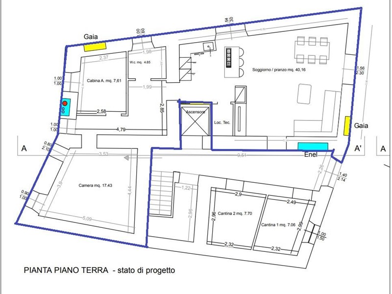 Trilocale in Vendita a Massa, 227'000&euro;, 90 m²