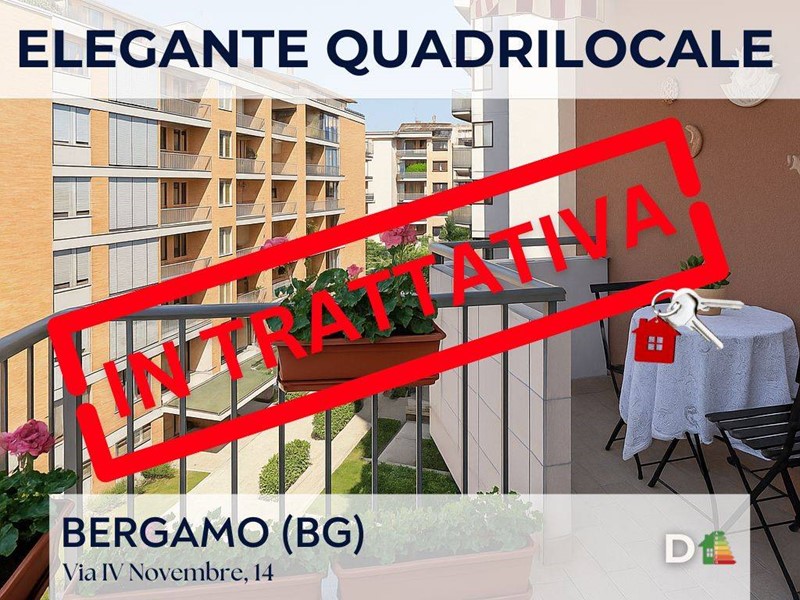 Trilocale in Vendita a Bergamo, 360'000&euro;, 135 m²