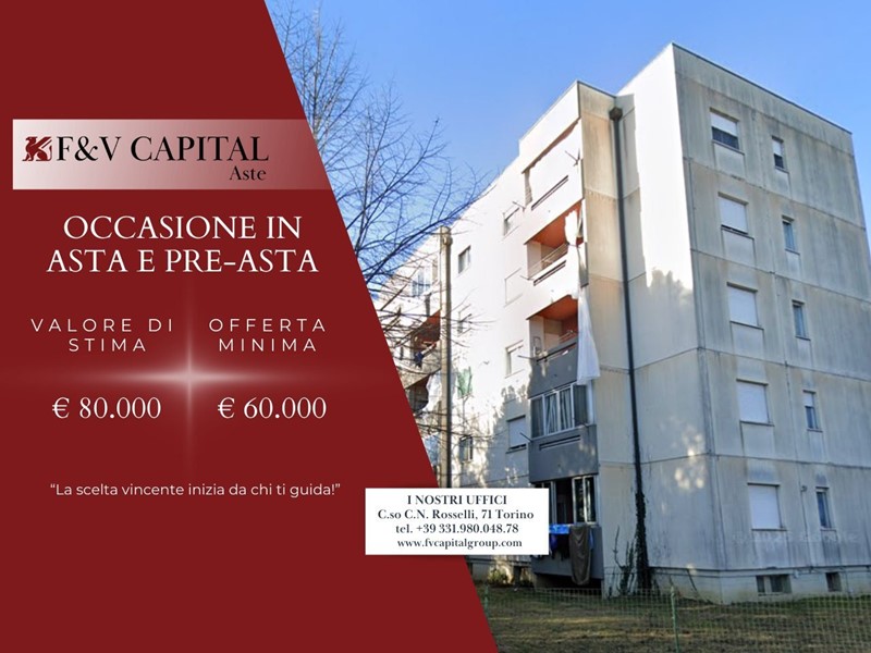 Quadrilocale in Vendita a Collegno, 60'000&euro;, 80 m²