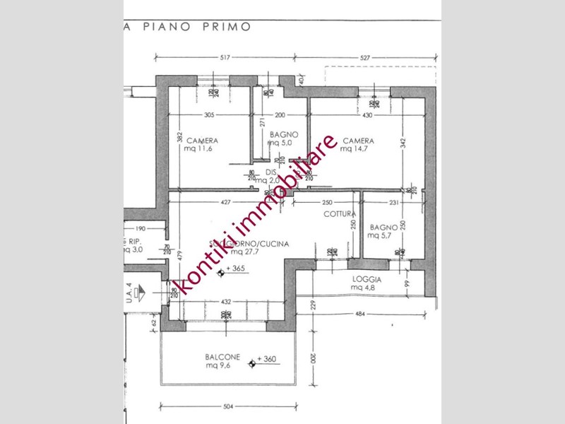 Quadrilocale in Vendita a Pisa, 400'000&euro;, 84 m², con Box