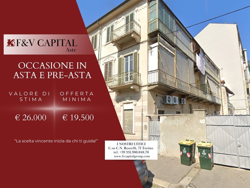 Trilocale in Vendita a Torino, 19'500&euro;, 77 m²