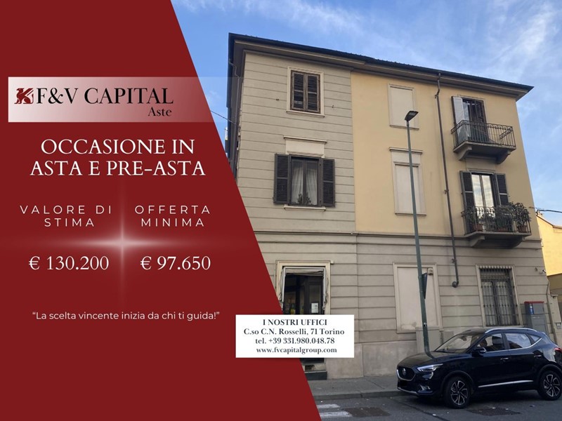 Trilocale in Vendita a Torino, 97'650&euro;, 48 m²