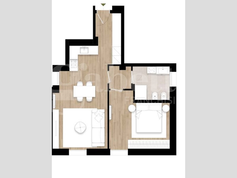 Bilocale in Vendita a Bologna, 250'000&euro;, 64 m²