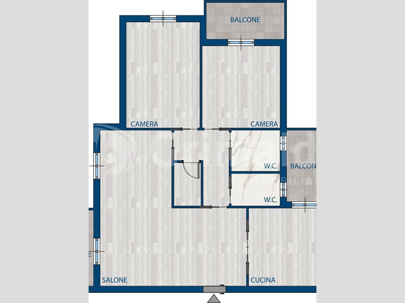 Trilocale in Vendita a Quarto, 249'000&euro;, 124 m²