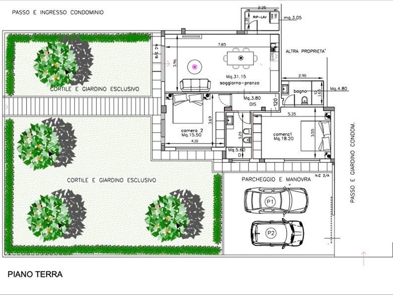 Quadrilocale in Vendita a Pisa, 240'000&euro;, 100 m²