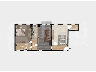 Trilocale in Vendita a Venezia, 415'000&euro;, 82 m²