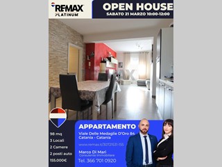 Trilocale in Vendita a Catania, 155'000&euro;, 98 m²