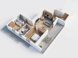 Trilocale in Vendita a Castelcovati, 230'000&euro;, 70 m²