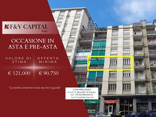 Trilocale in Vendita a Torino, 90'750&euro;, 81 m²