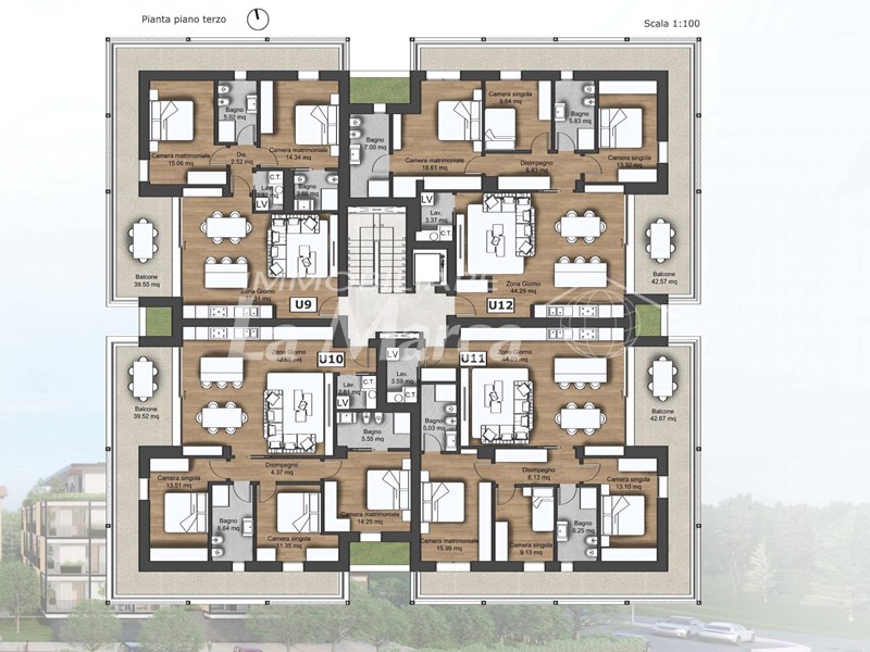 Appartamento in Vendita a Treviso, 342'000&euro;, 150 m²