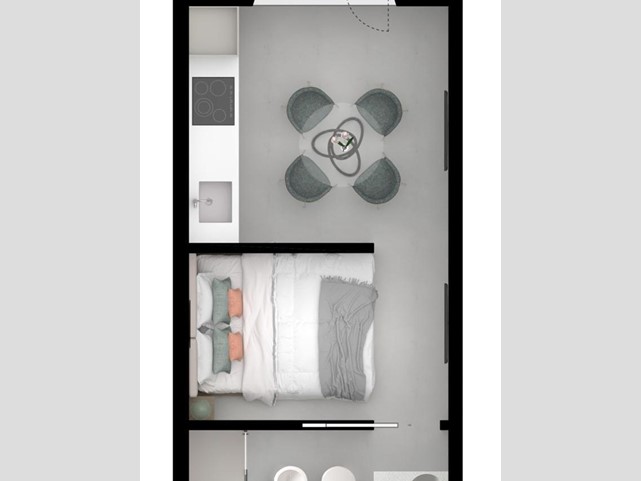 Monolocale in Vendita a San Benedetto del Tronto, 75'000&euro;, 22 m²