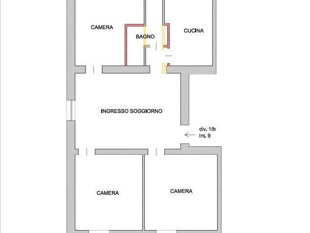 Appartamento in Vendita a Genova, zona Sestri Ponente, 50'667&euro;, 109 m²