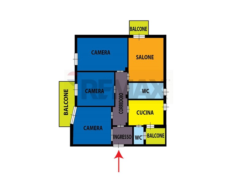 Appartamento in Vendita a Caserta, 135'000&euro;, 107 m²