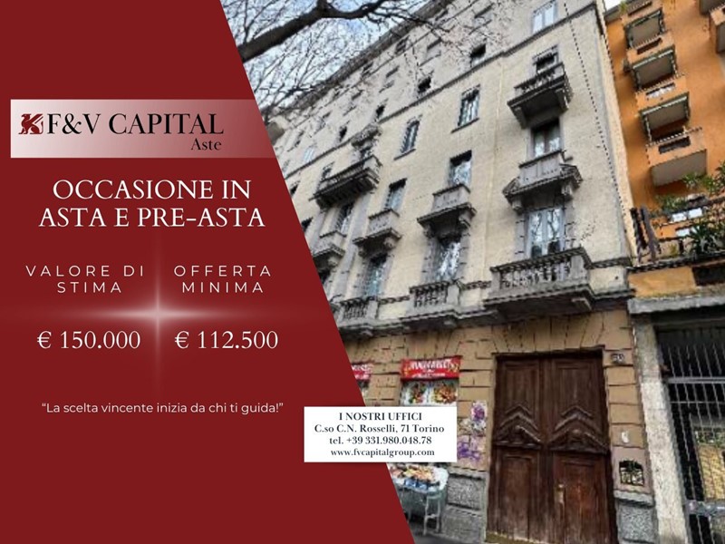 Bilocale in Vendita a Milano, 112'500&euro;, 70 m²