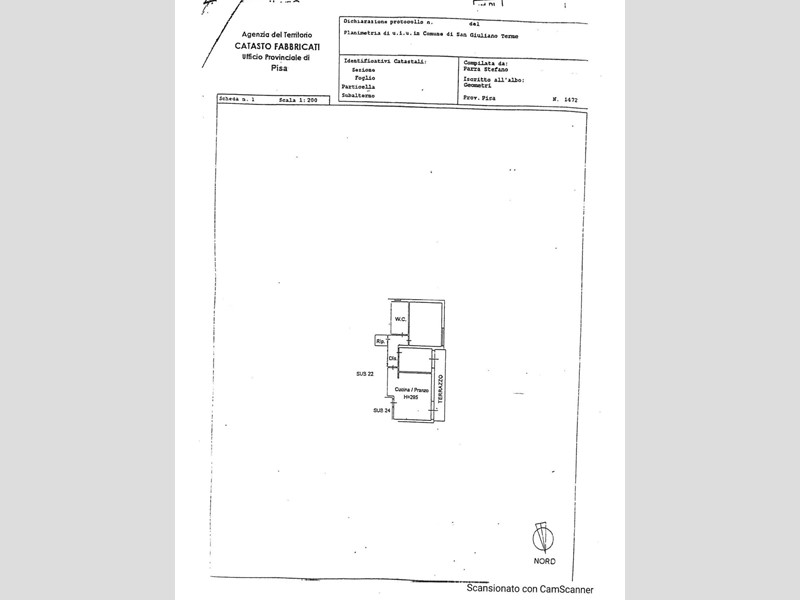 Trilocale in Vendita a San Giuliano Terme, 195'000&euro;, 70 m², arredato, con Box