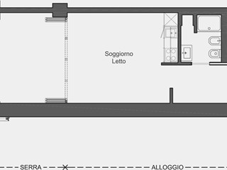 Monolocale in Vendita a Roma, 345'000&euro;, 60 m²