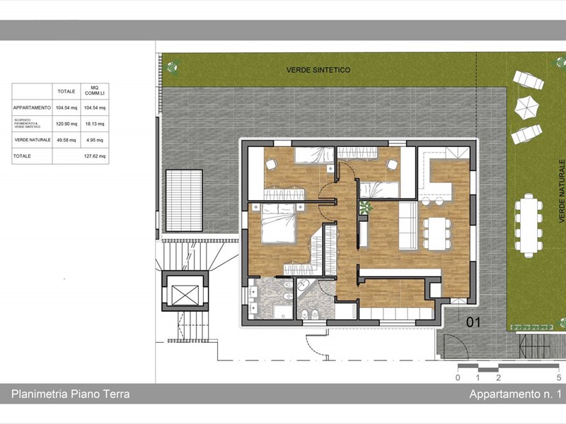 Quadrilocale in Vendita a Gabicce Mare, 450'000&euro;, 128 m²
