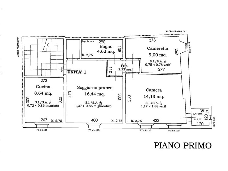 Appartamento in Vendita a San Miniato, 185'000&euro;, 75 m²