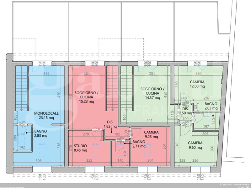 Trilocale in Vendita a Bologna, 234'000&euro;, 61 m²