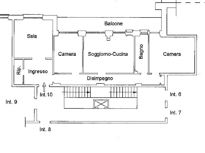 Appartamento in Vendita a Genova, zona Sampierdarena, 83'455&euro;, 119 m²