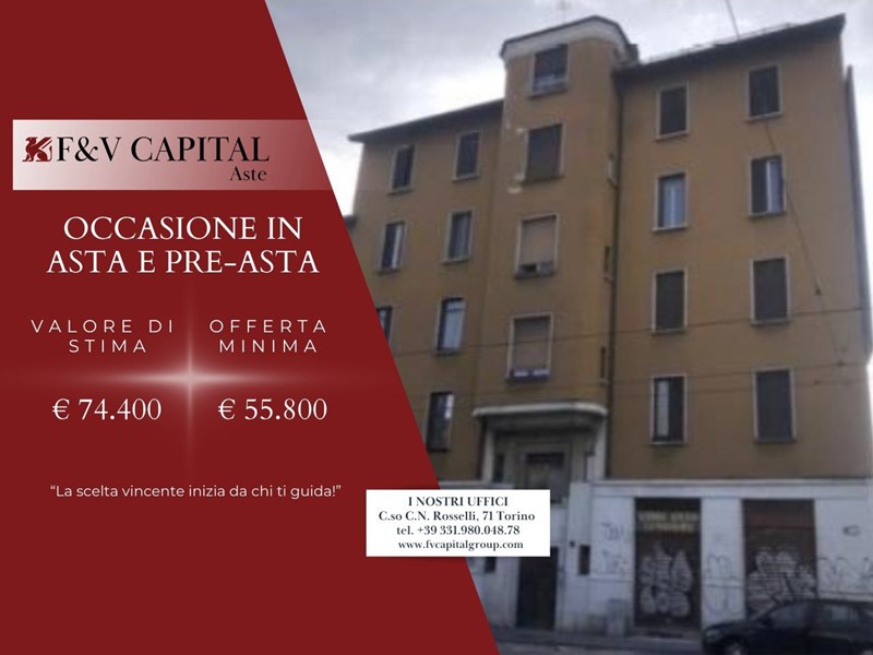 Bilocale in Vendita a Milano, 55'800&euro;, 40 m²