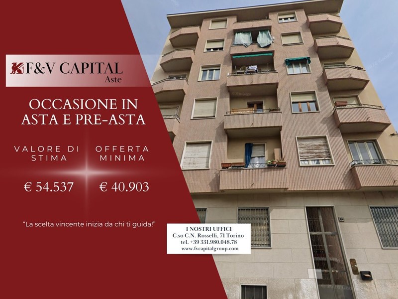 Trilocale in Vendita a Torino, 40'903&euro;, 74 m²