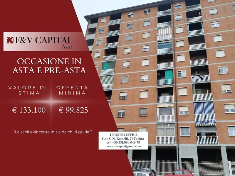 Appartamento in Vendita a Torino, 99'825&euro;, 140 m²