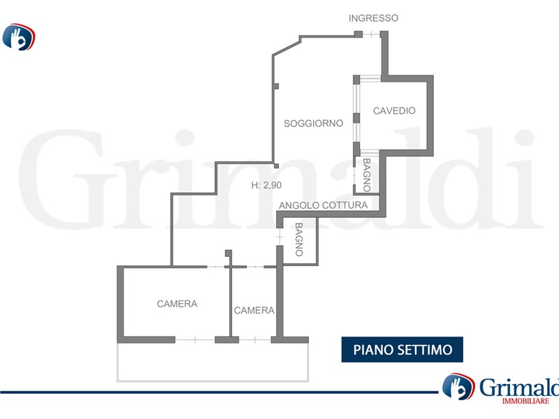 Trilocale in Vendita a Napoli, 295'000&euro;, 76 m²