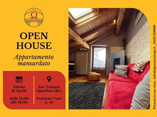 Bilocale in Vendita a San Tomaso Agordino, 160'000&euro;, 50 m²