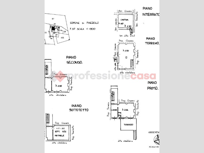 Appartamento in Vendita a Pinerolo, 49'000&euro;, 150 m²