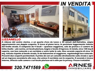 Quadrilocale in Vendita a Lizzanello, zona Centro, 129'000&euro;, 135 m²