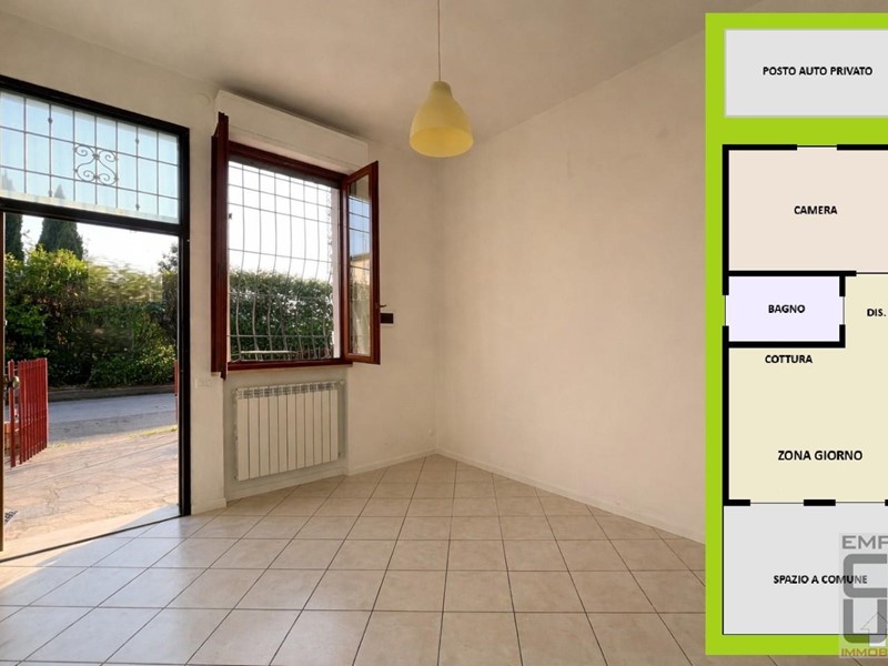 Bilocale in Vendita a Empoli, 132'000&euro;, 45 m²