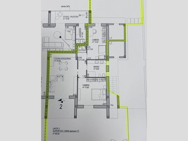 Trilocale in Vendita a Cecina, zona Cecina Marina, 320'000&euro;, 80 m²