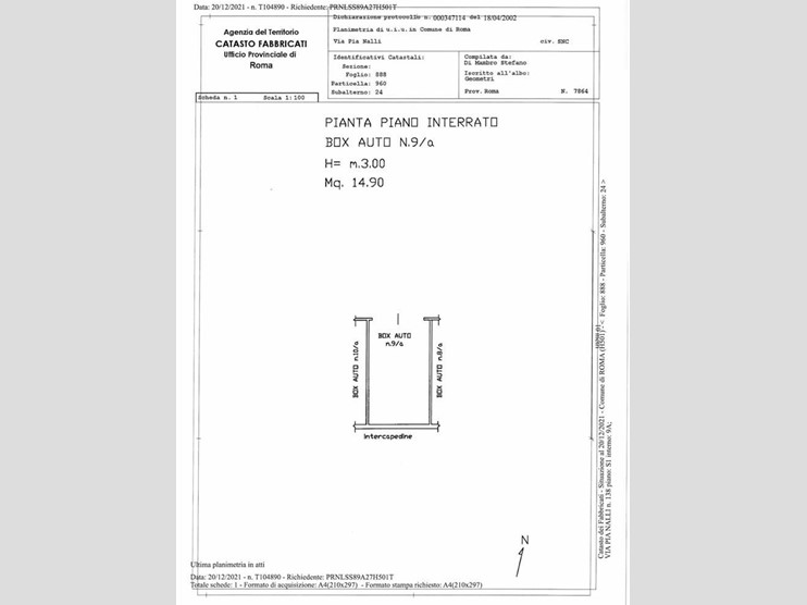 Quadrilocale in Vendita a Roma, 395'000&euro;, 110 m²