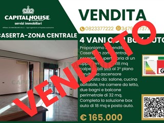 Quadrilocale in Vendita a Caserta, 165'000&euro;, 118 m²