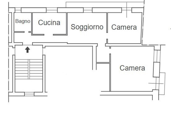 Appartamento in Vendita a Tortona, 41'250&euro;, 92 m²