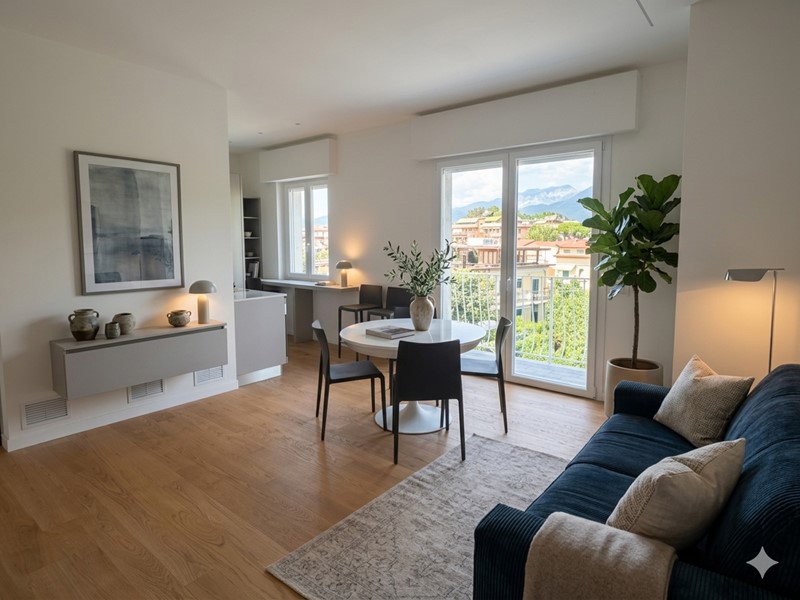 Trilocale in Vendita a Massa, zona Ronchi, 380'000&euro;, 70 m², arredato