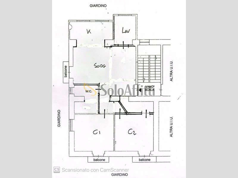 Trilocale in Affitto a Napoli, zona Monte Calvario, 1'200&euro;, 93 m², arredato