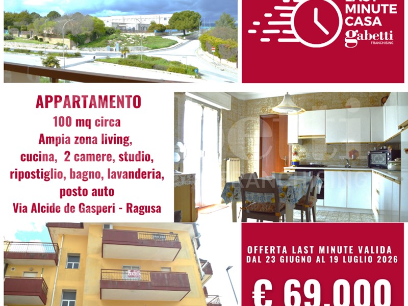 Appartamento in Vendita a Ragusa, 69'000&euro;, 109 m²