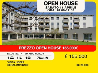 Bilocale in Vendita a Lallio, 155'000&euro;, 76 m²