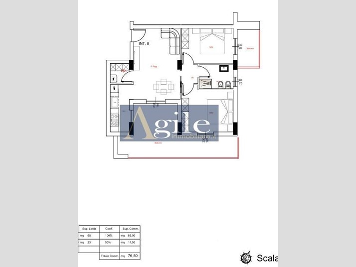 Trilocale in Vendita a Martinsicuro, 185'000&euro;, 76 m²